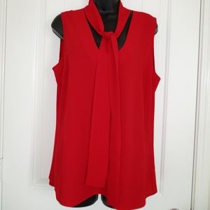 MICHAEL Michael Kors Tie-Neck Pullover Blouse